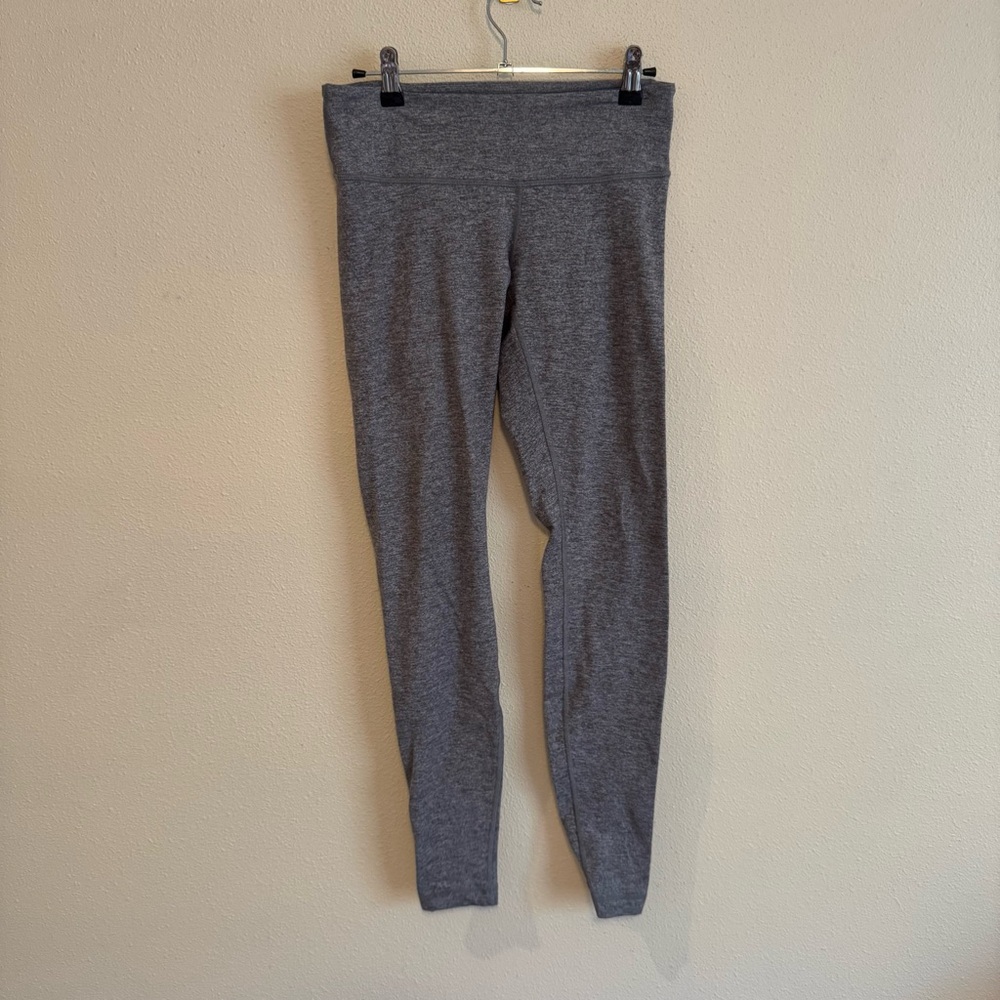 lululemon athletica Heather Gray High-Waist Leggings